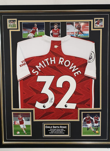 Emile Smith Rowe Signed Jersey-Signed Shirt-The Invincibles Store