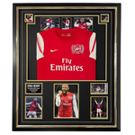 Legend 2012 Thierry Henry Signed Photo with Shirt Jersey HOMECOMING!!