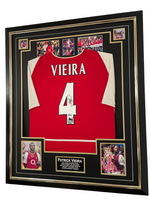 Patrick Vieira Signed Invincibles Shirt *Beckett Authenticated*