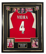 Patrick Vieira Signed Invincibles Shirt *Beckett Authenticated*