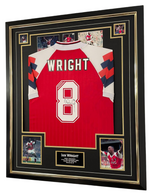 Ian Wright Signed and Framed Shirt