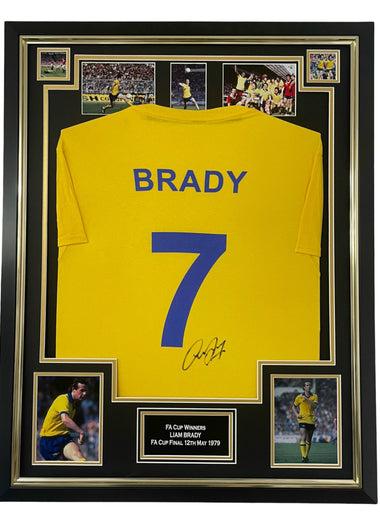 Liam Brady Signed T Shirt