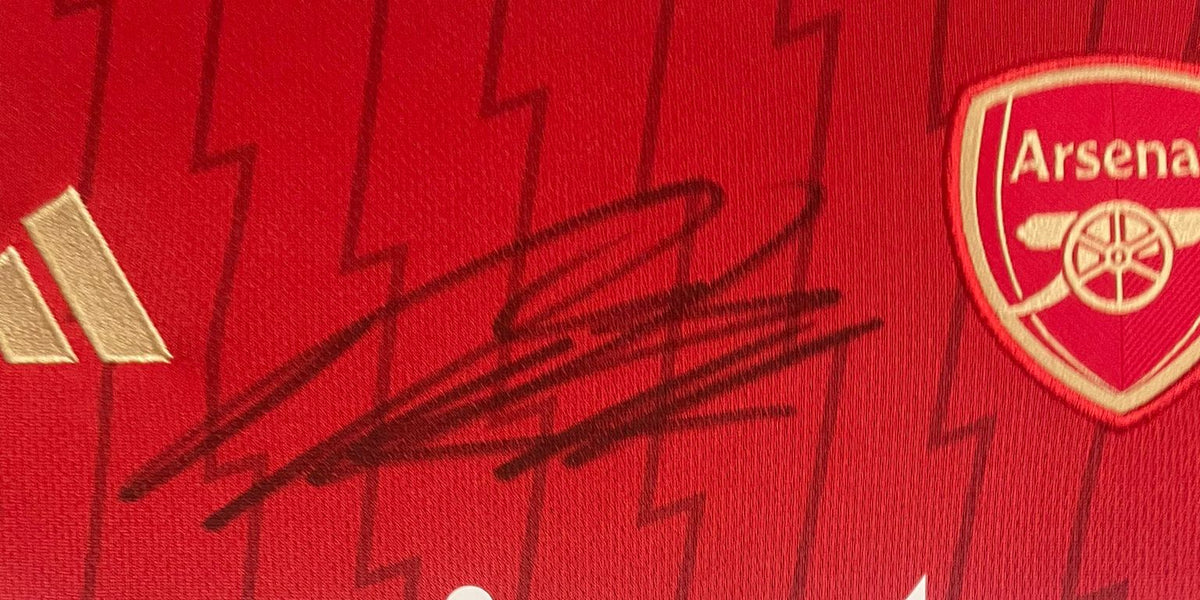 Declan Rice Signed Shirt – The Invincibles Store