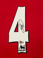 Patrick Vieira Signed Invincibles Shirt *Beckett Authenticated*