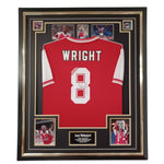 Framed Ian Wright Signed Shirt-Signed Shirt-The Invincibles Store