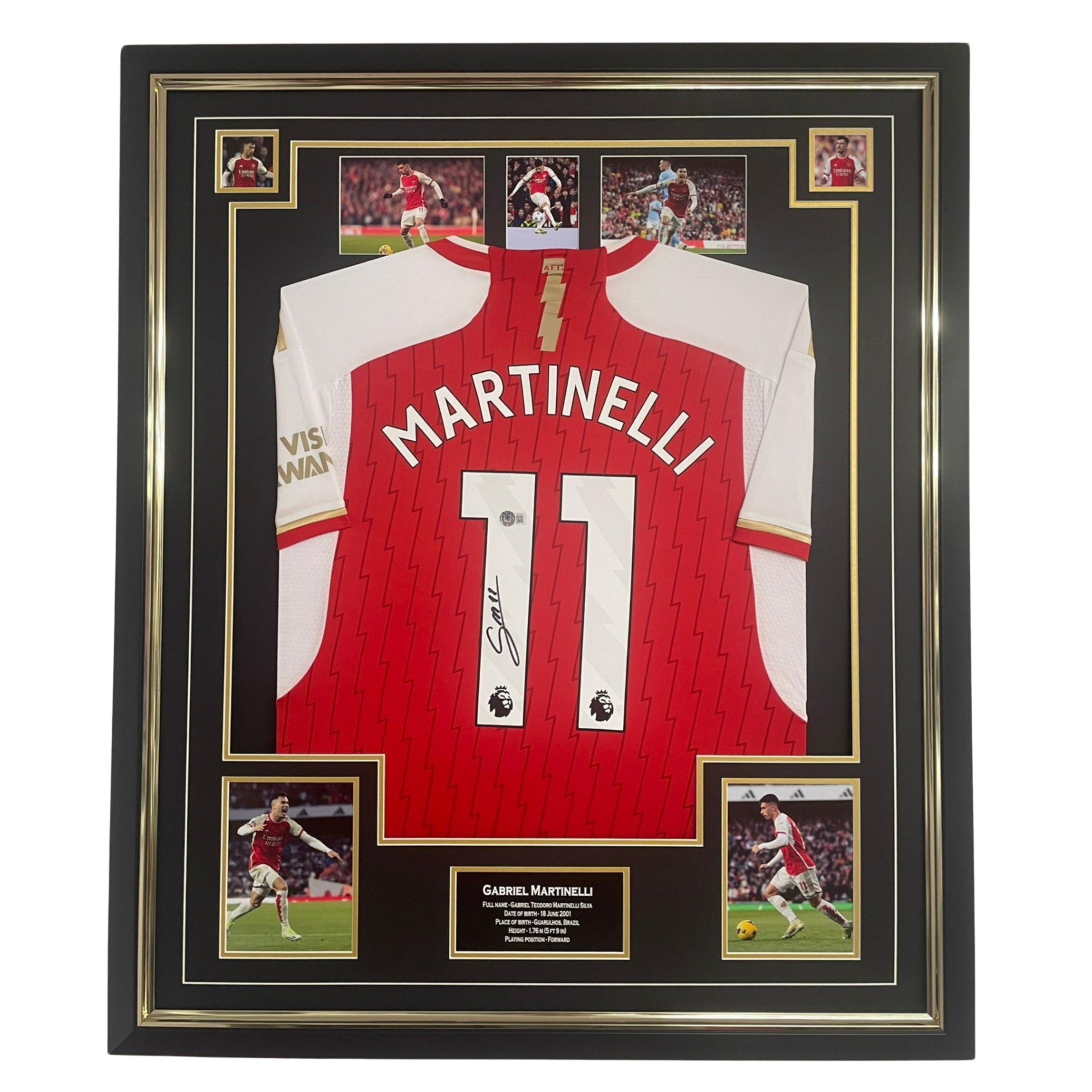 GABRIEL MARTINELLI SIGNED SHIRT Beckett Authenticated – The