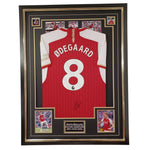 Captain Martin Odegaard signed shirt-Signed Shirt-The Invincibles Store