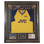 Michael Thomas Signed Anfield 1989 Display with Shirt-Signed Shirt-The Invincibles Store