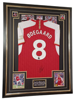 Captain Martin Odegaard signed shirt-Signed Shirt-The Invincibles Store