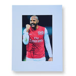 Thierry Henry Mounted Autograph Print-Mounted Autograph Print-The Invincibles Store