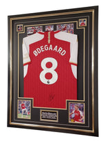 Captain Martin Odegaard signed shirt-Signed Shirt-The Invincibles Store