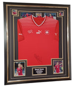 Granit Xhaka Signed Switzerland Shirt-Signed Shirt-The Invincibles Store