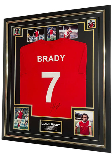 Liam Brady Signed T Shirt