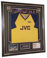 Michael Thomas Signed Anfield 1989 Display with Shirt-Signed Shirt-The Invincibles Store