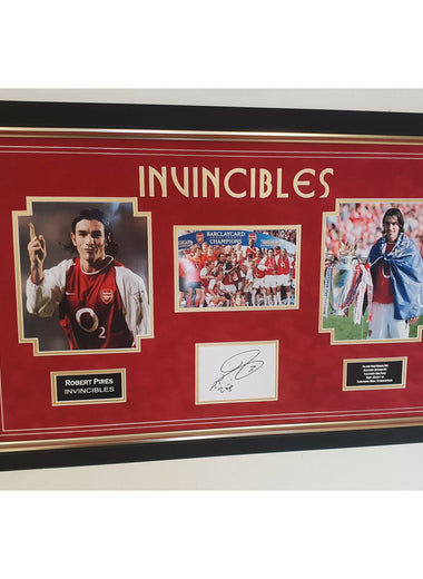 Robert Pires Signed Display-Signed Shirt-The Invincibles Store