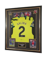 William Saliba Signed Shirt