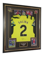 William Saliba Signed Shirt