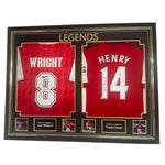 Ian Wright and Thierry Henry Signed Shirts