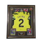 William Saliba Signed Shirt