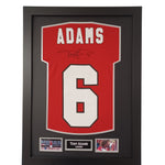 Framed and Autographed Tony Adams Signed T Shirt-Signed Shirt-The Invincibles Store