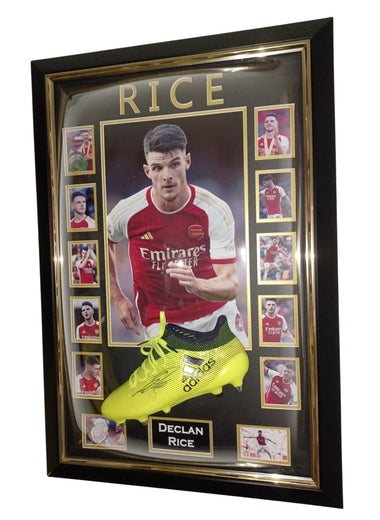 Declan Rice Signed Football Boot-Signed Shirt-The Invincibles Store