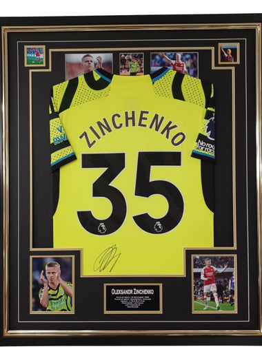 New Oleksandr Zinchenko Signed Shirt-Signed Shirt-The Invincibles Store