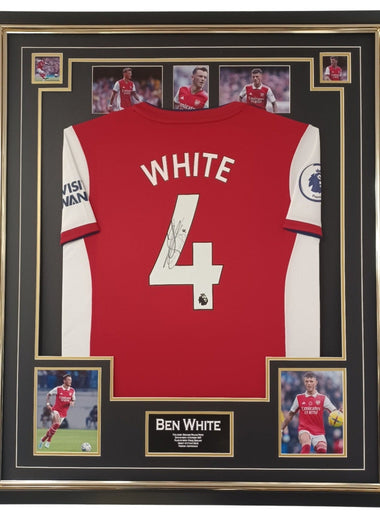 Ben White Signed Shirt-Signed Shirt-The Invincibles Store