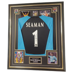 David Seaman Shirt-Signed Shirt-The Invincibles Store