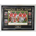 Famous Back Four Autographed Signed Photo-Signed Shirt-The Invincibles Store