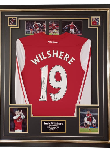 Jack Wilshere Signed Shirt-Signed Shirt-The Invincibles Store