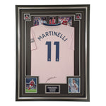 GABRIEL MARTINELLI Signed Pink Shirt-Signed Shirt-The Invincibles Store