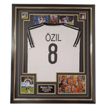 Mesut Ozil Signed Photo with Shirt Autograph Display-Signed Shirt-The Invincibles Store