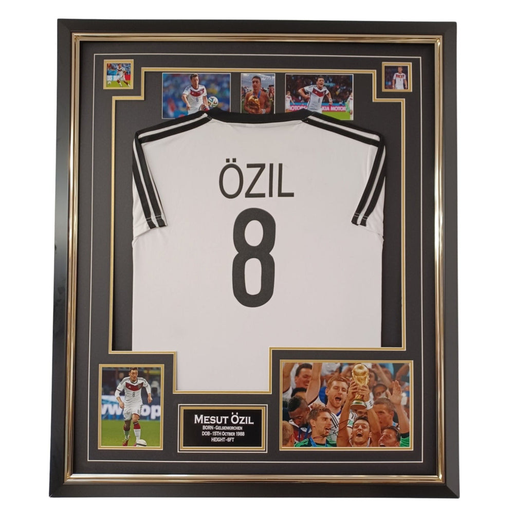Ozil Signed Shirt Mesut Ozil Merchandise Theirry Henry Jersey
