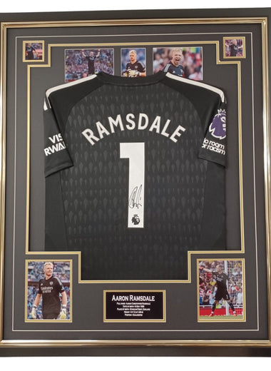 AARON RAMSDALE Signed Shirt-Signed Shirt-The Invincibles Store