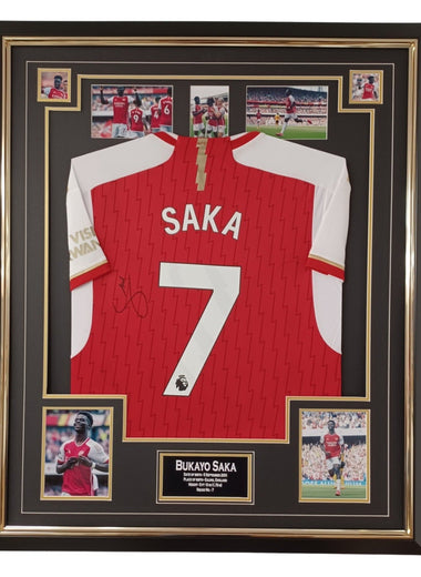 Starboy BUKAYO SAKA SIGNED JERSEY-Signed Shirt-The Invincibles Store