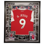 Gabriel Jesus Signed Shirt-Signed Shirt-The Invincibles Store