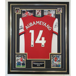 Peirre Emerick Aubameyang Signed Shirt-Signed Shirt-The Invincibles Store