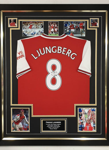 Freddie Ljungberg Signed Shirt-Signed Shirt-The Invincibles Store