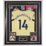 Pierre Emerick Aubameyang Signed Shirt-Signed Shirt-The Invincibles Store