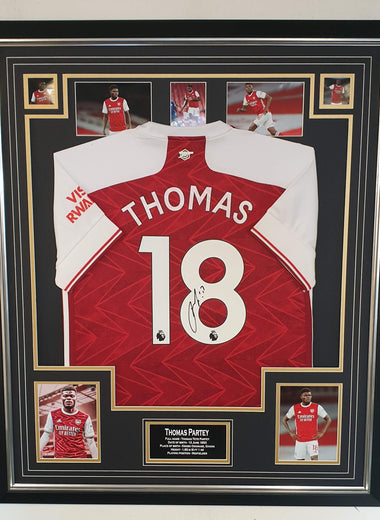 Thomas Partey Signed Shirt-Signed Shirt-The Invincibles Store