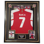 2023 2024 Starboy BUKAYO SAKA SIGNED JERSEY-Signed Shirt-The Invincibles Store